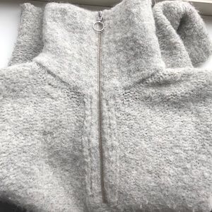 Aritzia Wilfred quarter zip sweater